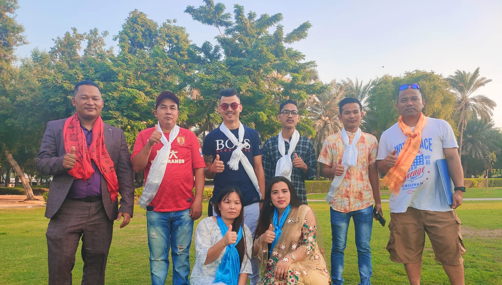 युएई र कतारमा एम एनओको जै मंगोल अभियान एबम शुभकामना आदन प्रदान कार्यक्रम सम्पन्न