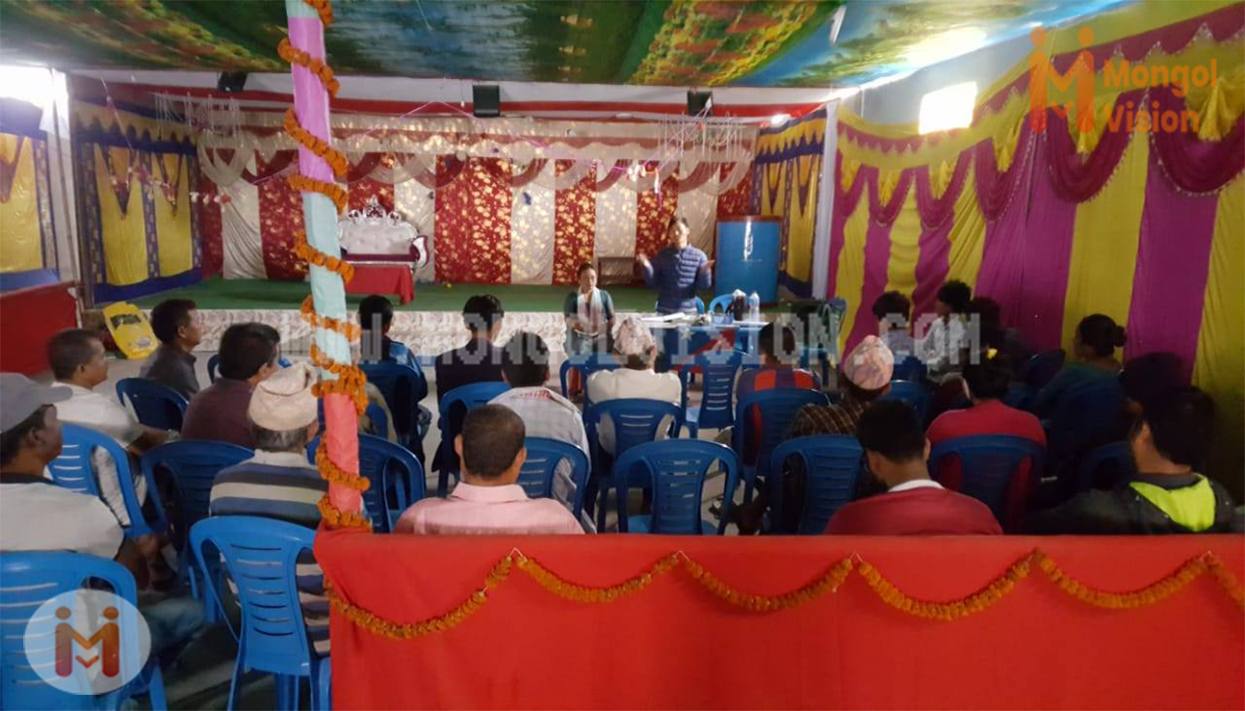 मोरङको मधुमल्लामा मंगोलको प्रशिक्षण सम्पन्न