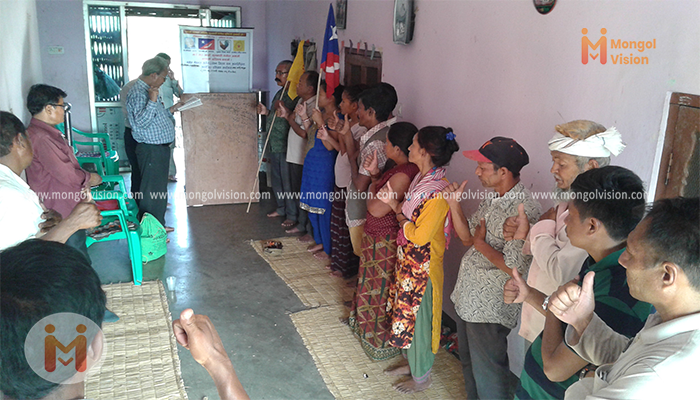 रूपन्देहीकाे देबदह, १२ मा मंगाेल नेशनल अर्गनाइजेशन काे वडा सभा गठन ।