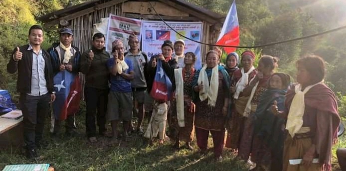 ओखलढुंगाको मानेभ्याज्याङमा एम एनओको प्रशिक्षण