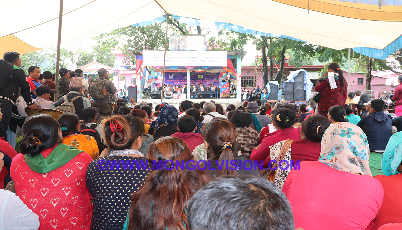 स्याङ्जाकाे वालिङमा एमएनअाे गण्डकी प्रदेश काे बृहत् कार्यक्रम सम्पन्न भएकाे छ।