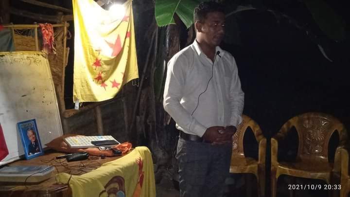 मुलबासी सन्थाल गाउँमा एम एनओ प्रशिक्षण