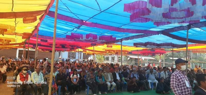 ऎतिहासिक दोस्रो  मोरङ जिल्ला अधिवेशनको भब्य रुपमा सम्पन्न