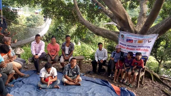 उदयपुरको जरुवा बजारमा मंगोल सभा