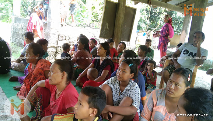 बाणगंगामा एम एनओको प्रशिक्षण