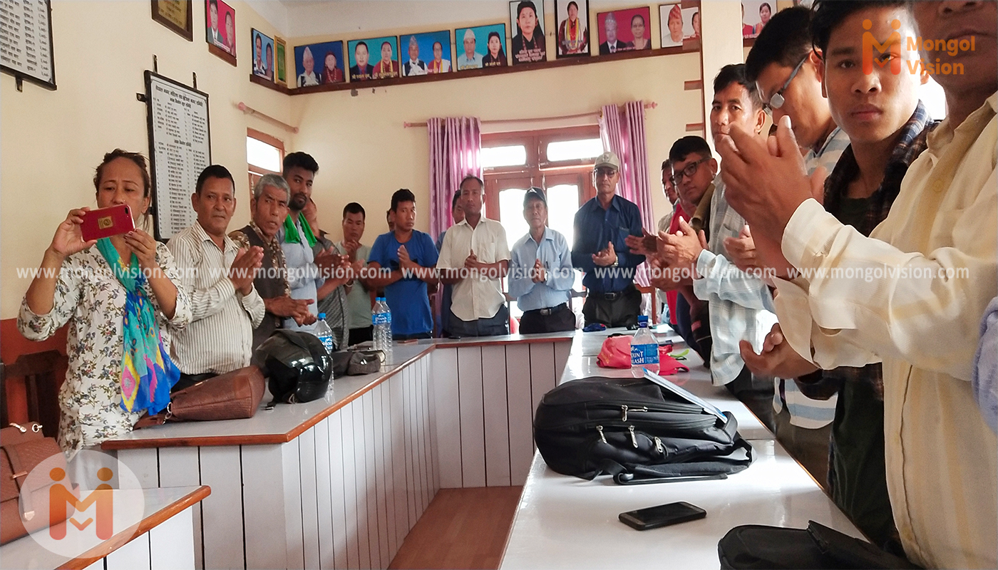 एमएनओ रूपन्देहीकाे जिल्ला सभामा गरियाे पदपूर्ती ।