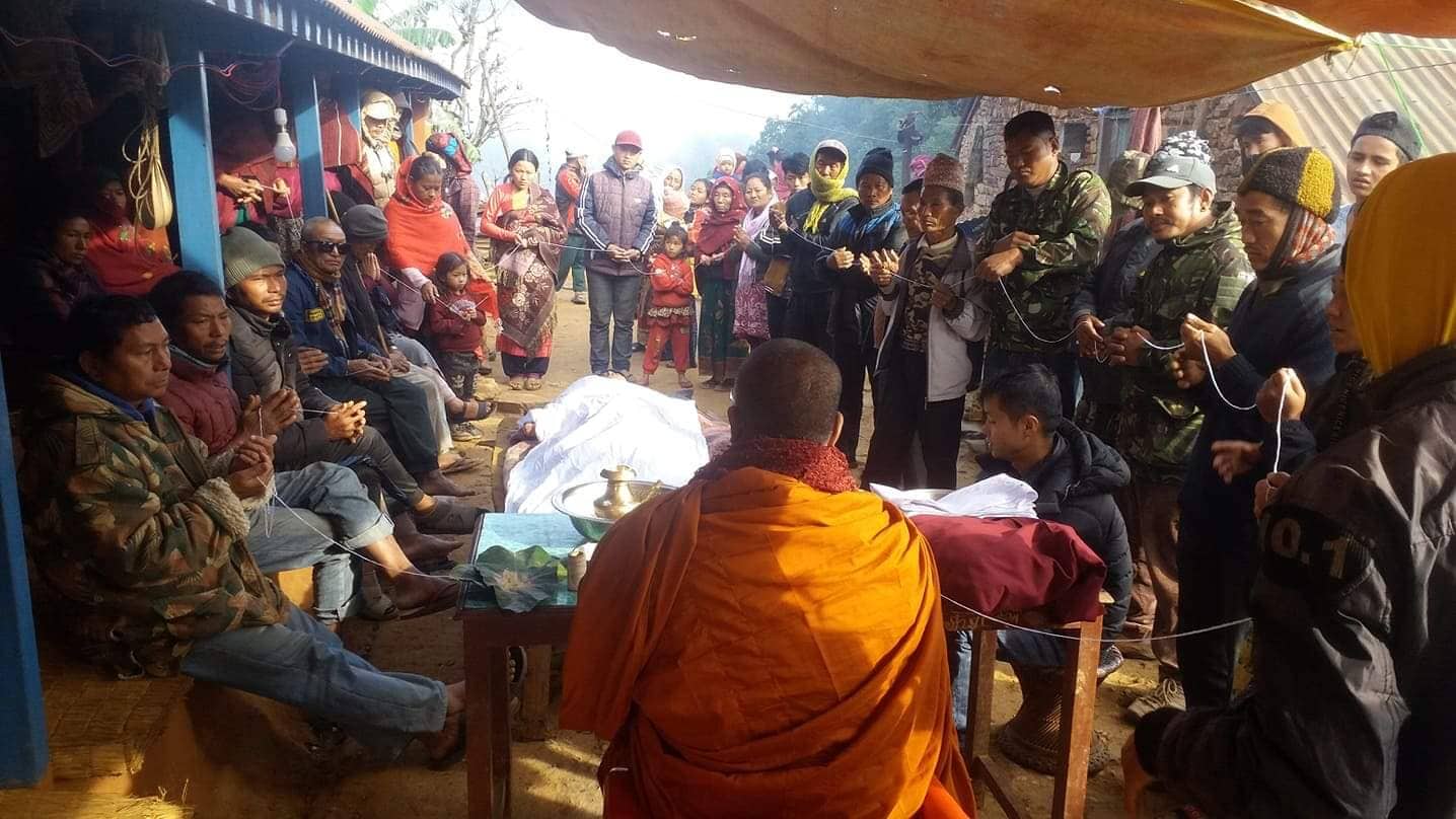 अध्यक्ष मगर पितृशाेकमा