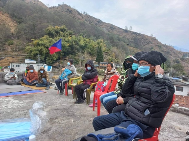 धवलागिरी गाउँपालिका ७ नं. वडा सभा गठन